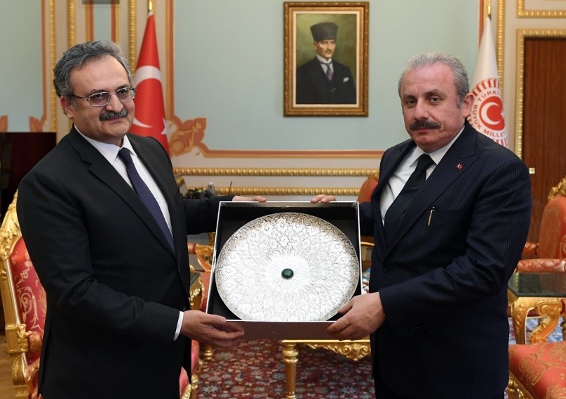 Pakistan Ambassador calls on the Speaker of Turkish Grand National Assembly
