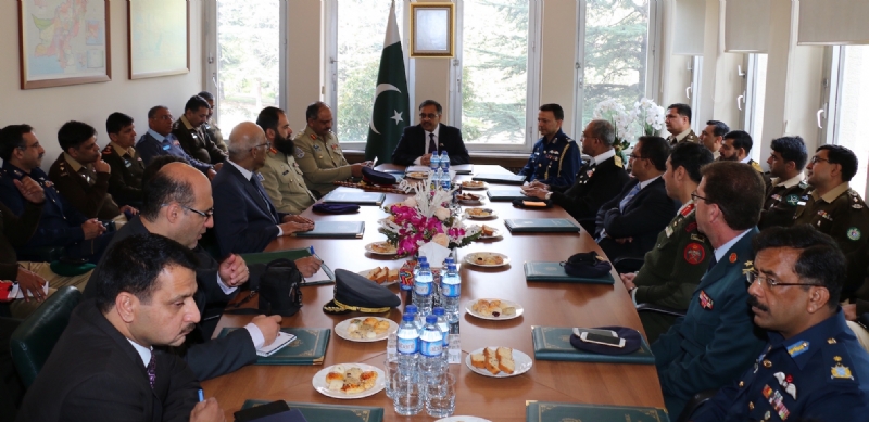National Defence University delegation on a study tour to Turkey