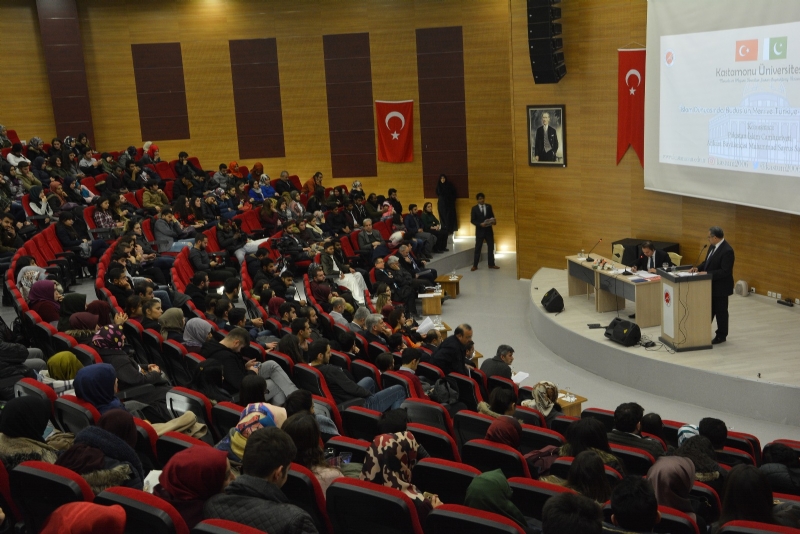 Pakistan Ambassador delivers talk on “Importance of Jerusalem for the Islamic World and Role of Pakistan and Turkey” at Kastamonu University