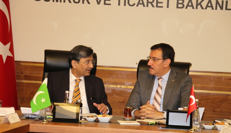 Pakistan Parliamentary delegation calls on Turkish Ministers for Customs & Trade and Interior