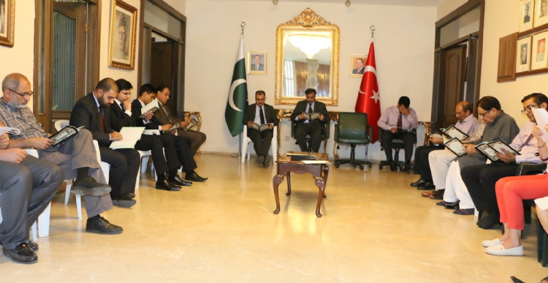 Event organized in Ankara to express soladirity with the Kashmiri people by observing “Black Day”