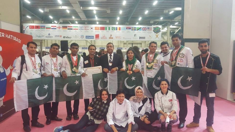 Outstanding performance of Pakistan culinary team in 14th International Istanbul Gastronomy Festival