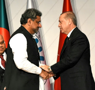 STATEMENT BY H.E. MR. SHAHID KHAQAN ABBASI, PRIME MINISTER OF THE ISLAMIC REPUBLIC OF PAKISTAN AT 9TH D-8 SUMMIT IN ISTANBUL ON 20 OCTOBER 2017