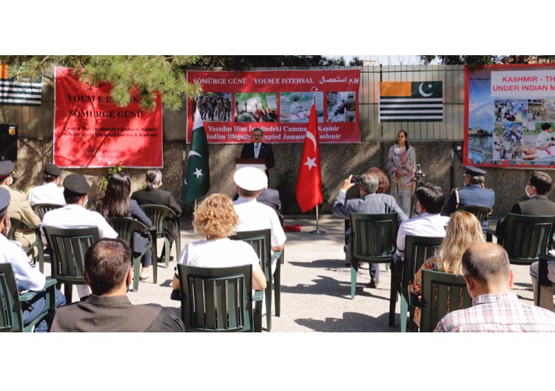 Kashmir Youm-e-Istehsal event in Ankara reaffirmed support to the oppressed people of Indian Illegally Occupied Jammu & Kashmir