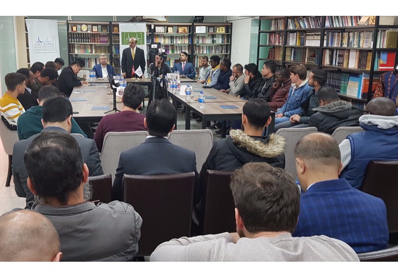 AJK President lauds Turkish Parliament, international students for their support to the Kashmir cause, and end to Indian tyranny