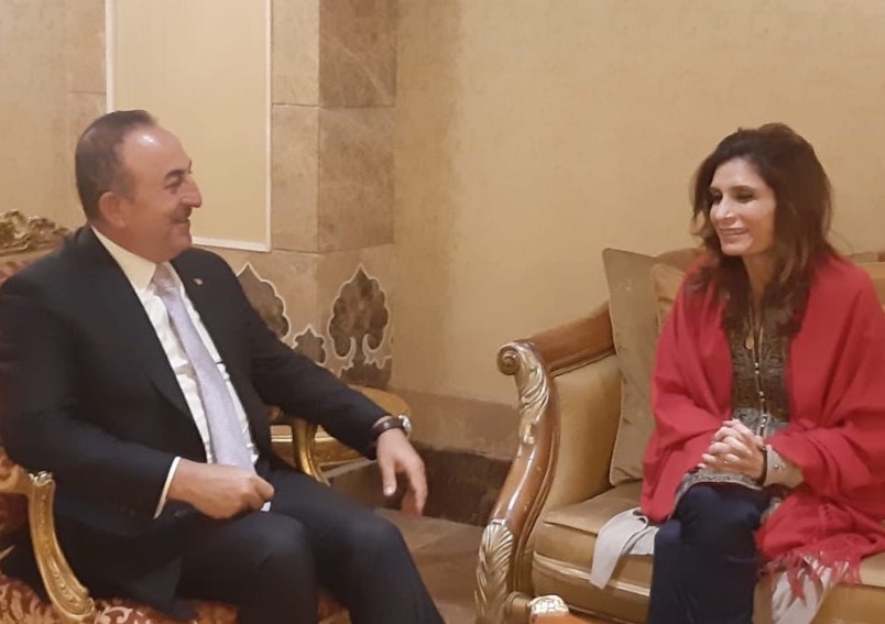 Pakistan Parliamentary Secretary for Foreign Affairs  holds bilateral meetings on the sidelines of ECO Council of Ministers Meeting