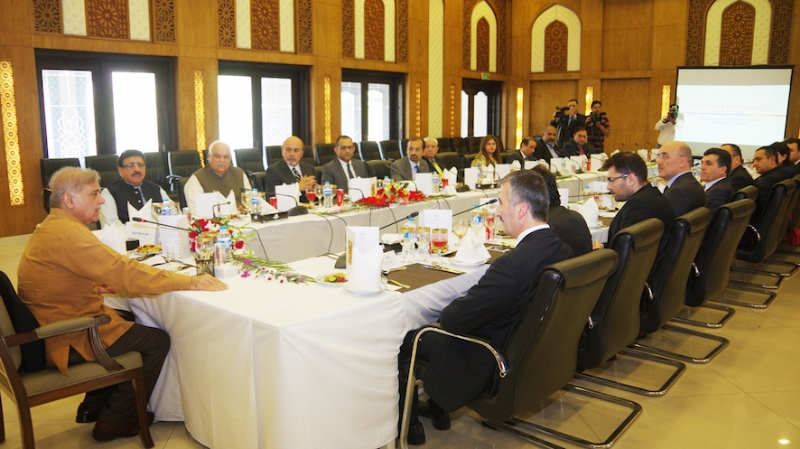 DELEGATION OF SMALL & MEDIUM ENTERPRISES DEVELOPMENT ORGANIZATION OF TURKEY LED BY PRESIDENT KOSGEB CALLS ON SHEHBAZ SHARIF