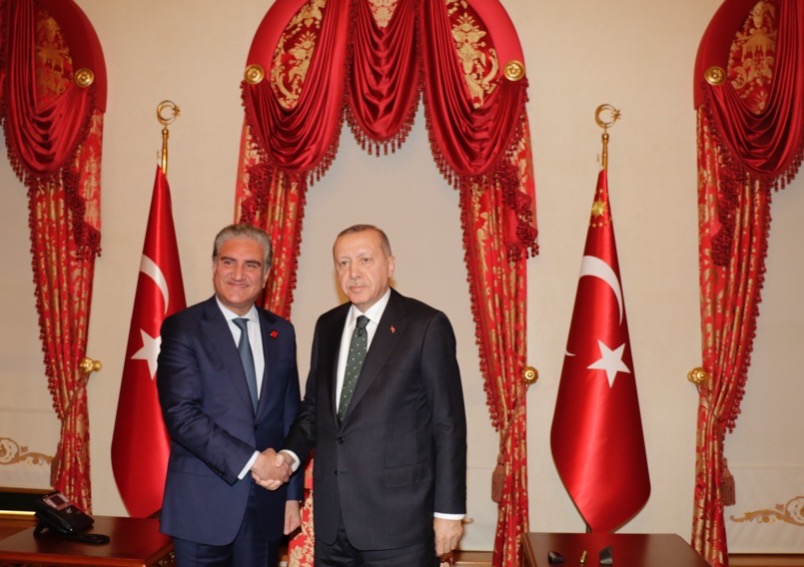 Foreign Minister reiterates Pakistan’s commitment to lasting peace in Afghanistan; holds meetings with the Turkish President and Foreign Minister on the side-lines on the Heart of Asia-Istanbul Process meeting at Istanbul