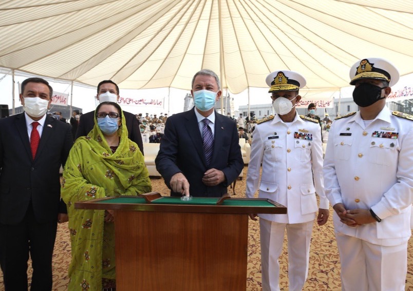 KEEL LAYING OF MILGEM CLASS CORVETTE FOR PAKISTAN NAVY