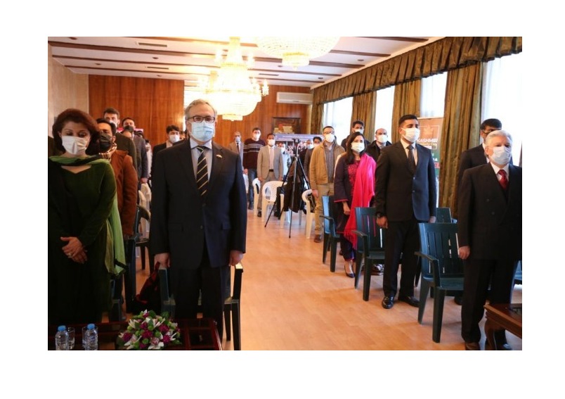 PAKISTAN REITERATES SUPPORT FOR THE OPPRESSED KASHMIRIS IN AN EVENT HELD IN ANKARA
