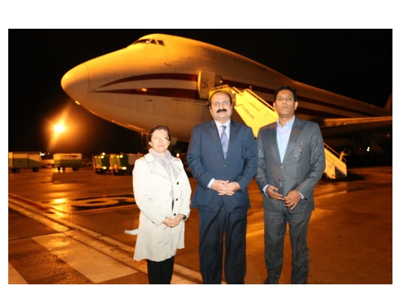 TWO MORE AIRCRAFTS CARRYING TENTS ARRIVE AT ADANA FROM PAKISTAN