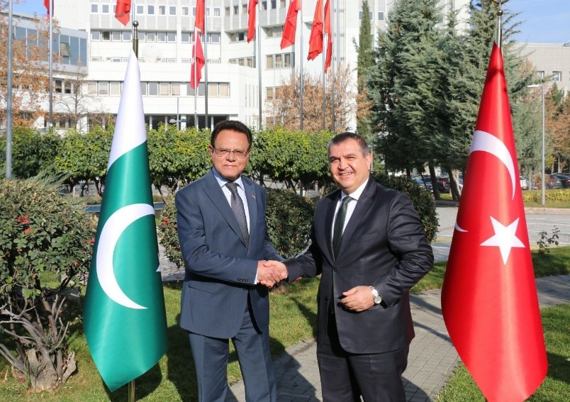 CEREMONY COMMEMORATING 75TH ANNIVERSARY OF ESTABLISHMENT OF DIPLOMATIC RELATIONS BETWEEN PAKISTAN AND TURKIYE.