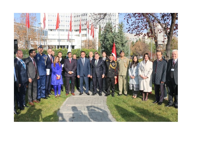 CEREMONY COMMEMORATING 75TH ANNIVERSARY OF ESTABLISHMENT OF DIPLOMATIC RELATIONS BETWEEN PAKISTAN AND TURKIYE.