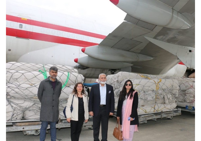 Special Assistant to the Prime Minister of Pakistan lands in Adana with solidarity message for Turkish brothers.