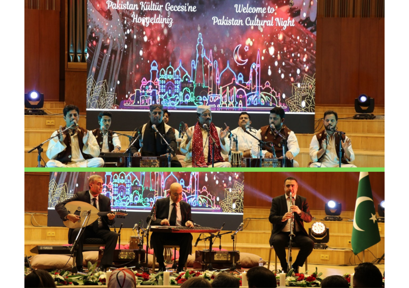 CULTURAL NIGHT IN ANKARA CELEBRATES 75TH ANNIVERSARY OF THE ESTABLISHMENT OF PAKISTAN TURKIYE DIPLOMATIC RELATIONS