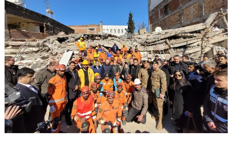 PRIME MINISTER VISITS EARTHQUAKE AFFECTED AREAS IN TÜRKIYE