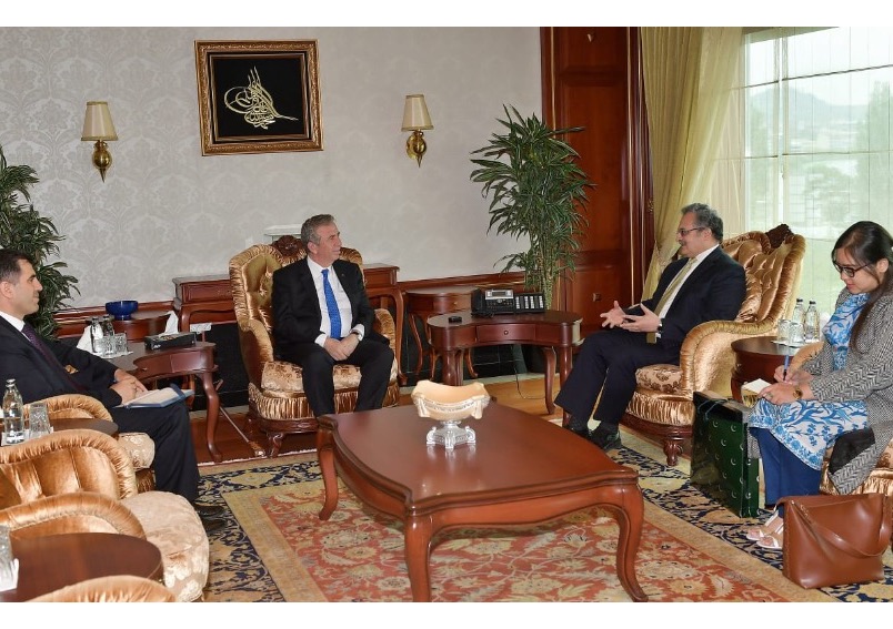Ambassador Syrus Sajjad Qazi calls on the newly elected mayor of Ankara