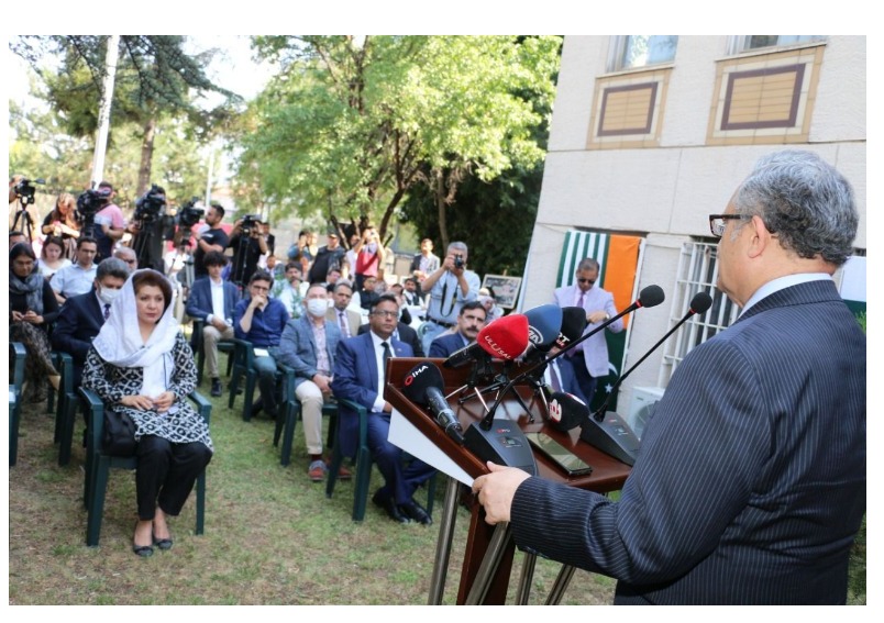 YOUM-E-ISTEHSAL-E-KASHMIR OBSERVED AT PAKISTAN EMBASSY ANKARA